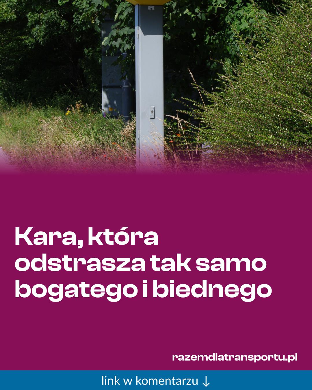 Grafika do udostępnienia: Kara, która odstrasza tak samo bogatego i biednego