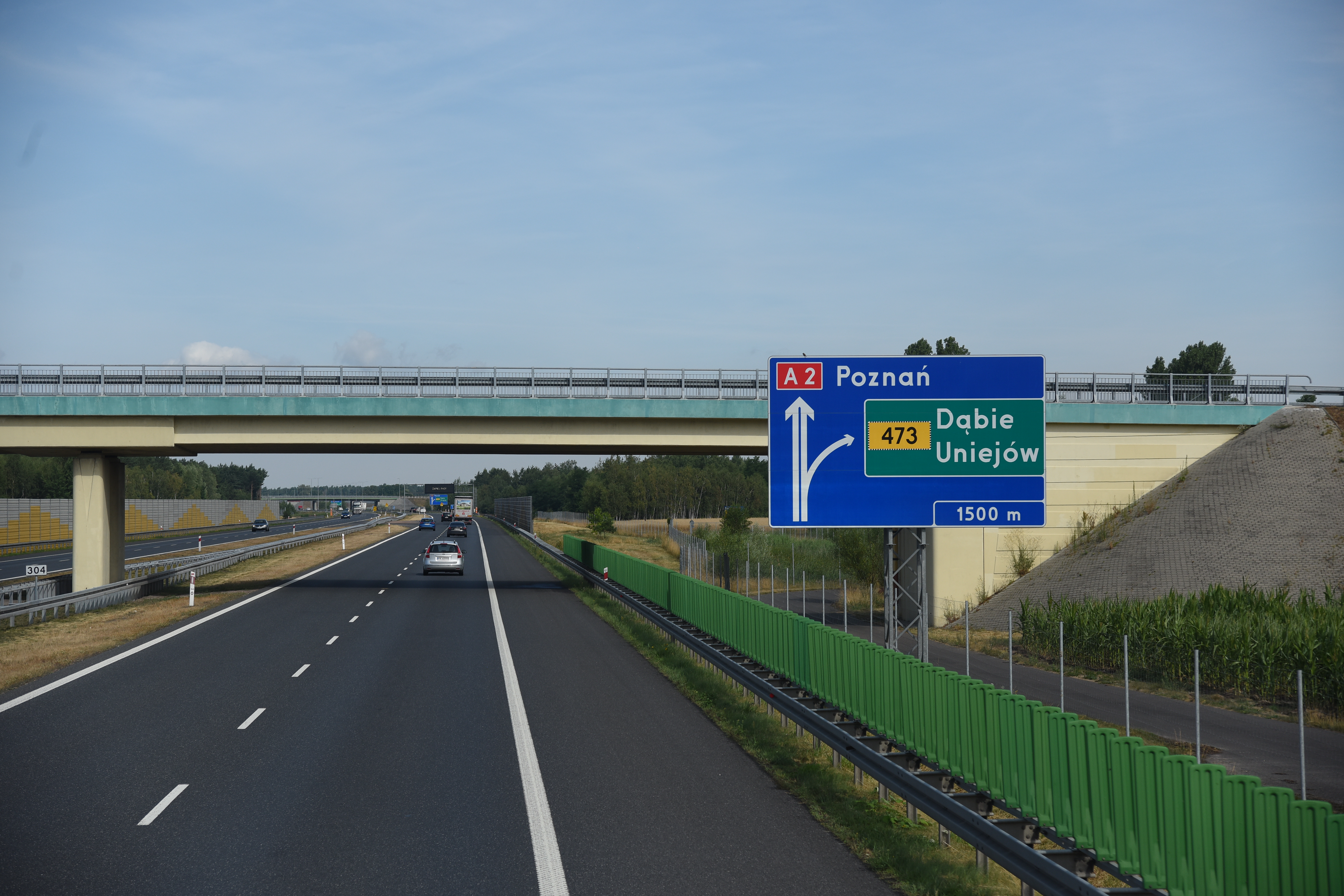 Autostrada A2 w województwie łódzkim